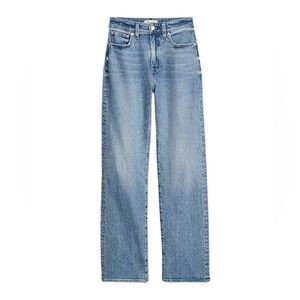 Madewell Straight Leg Jeans - Medium Blue
